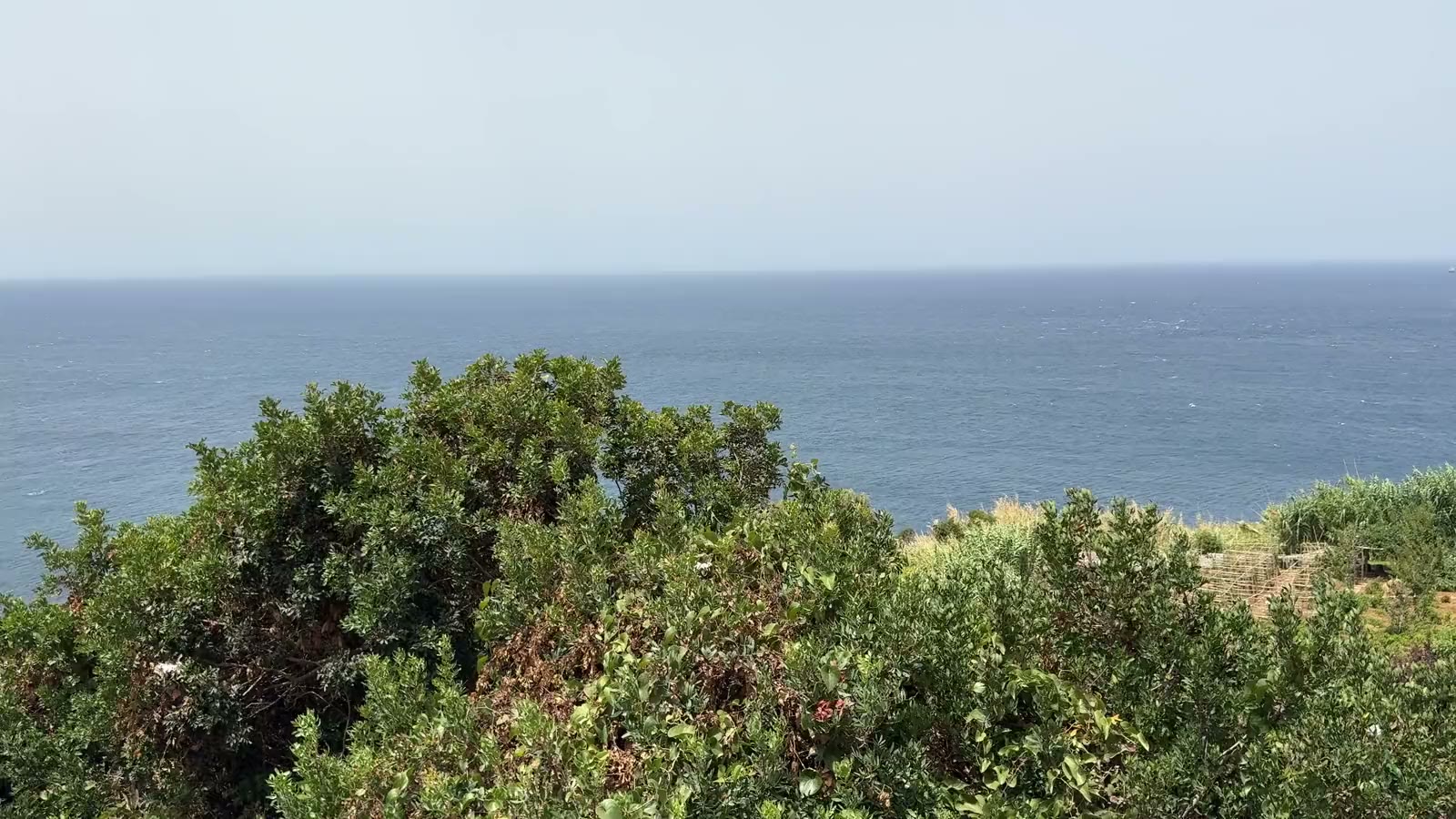 The Atlantic coastline near Cap Spartel, Tangier